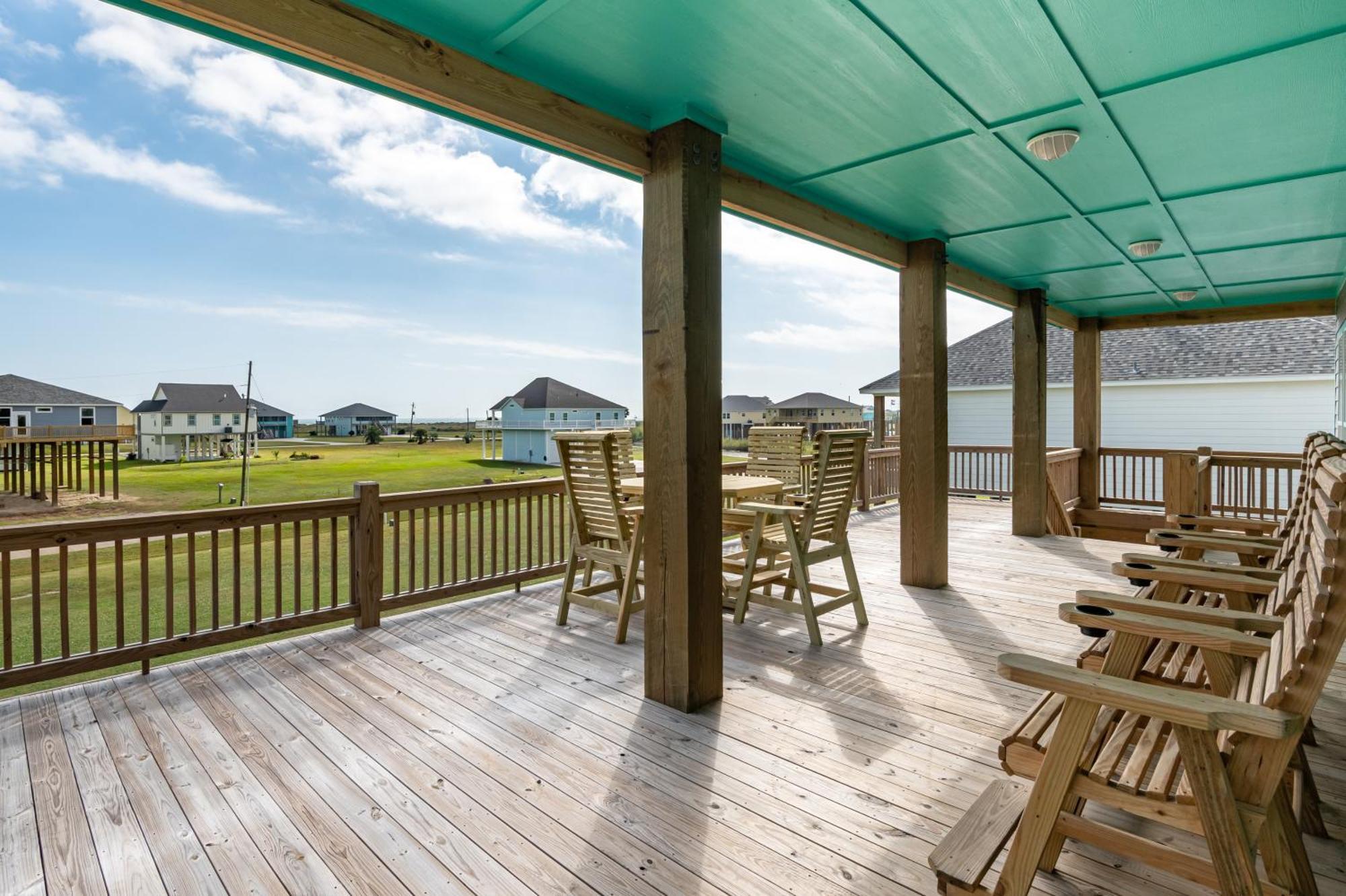 Stylish 4Br Crystal Beach Retreat Walk To Beach Bolivar Peninsula Zewnętrze zdjęcie